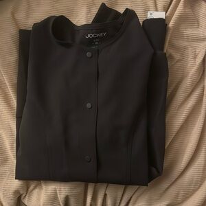 Jockey Button Up Scrub Coat